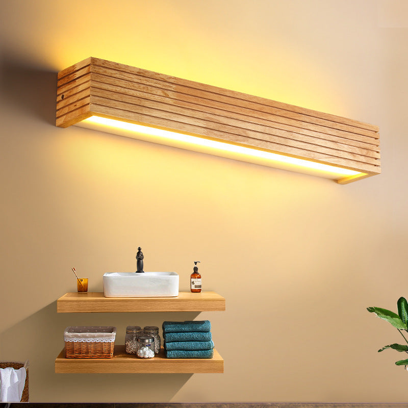 Wood Room – Warm wooden LED lighting