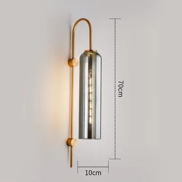 Clarity Wall - Modern Glass Wall Lamp