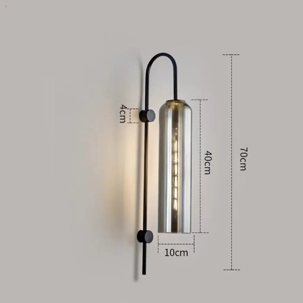 Clarity Wall - Modern Glass Wall Lamp