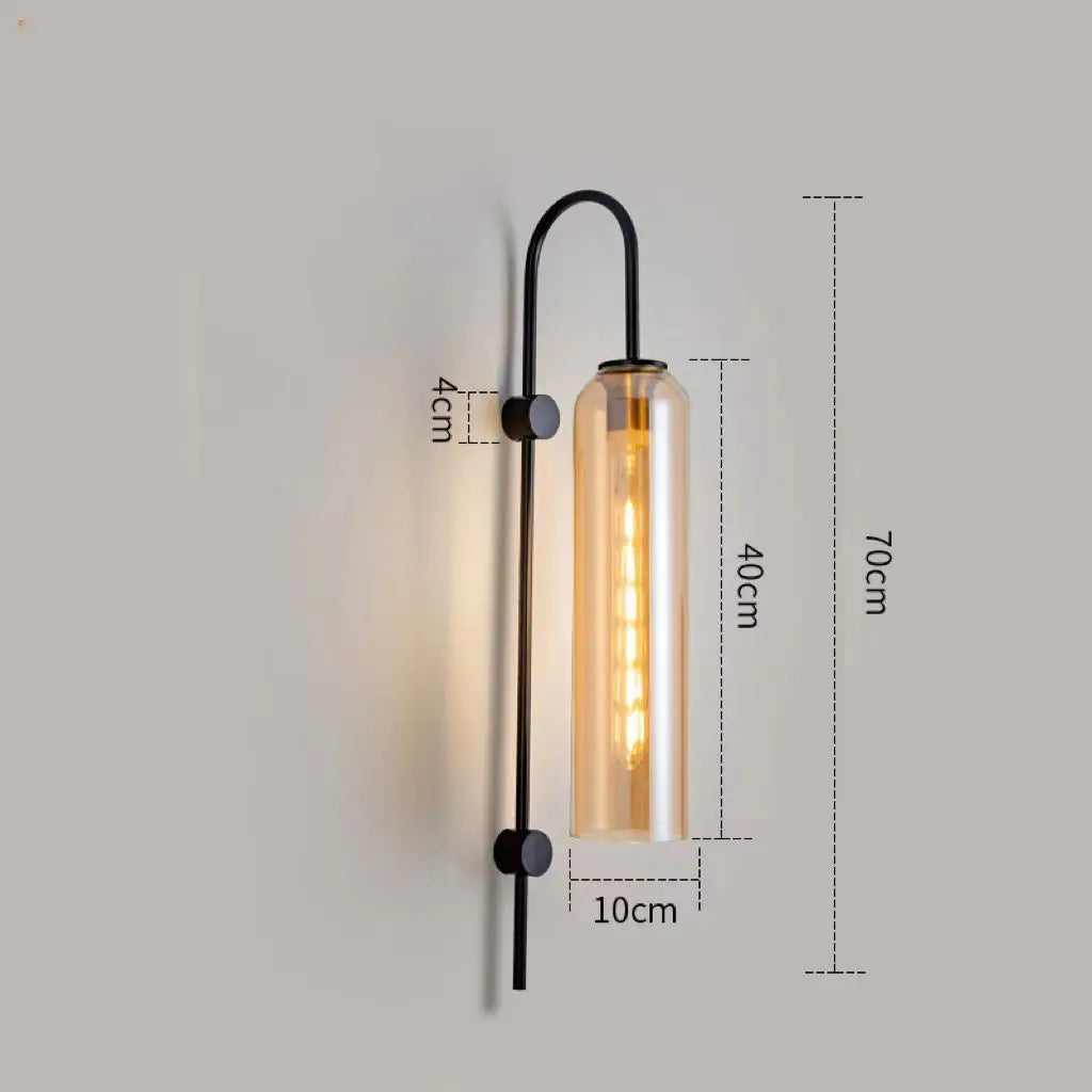 Clarity Wall - Modern Glass Wall Lamp