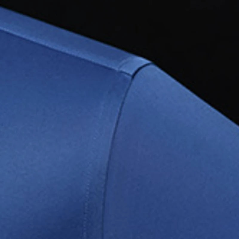 ヘニング - スタンドカラーのエレガントなスリムフィットシャツ