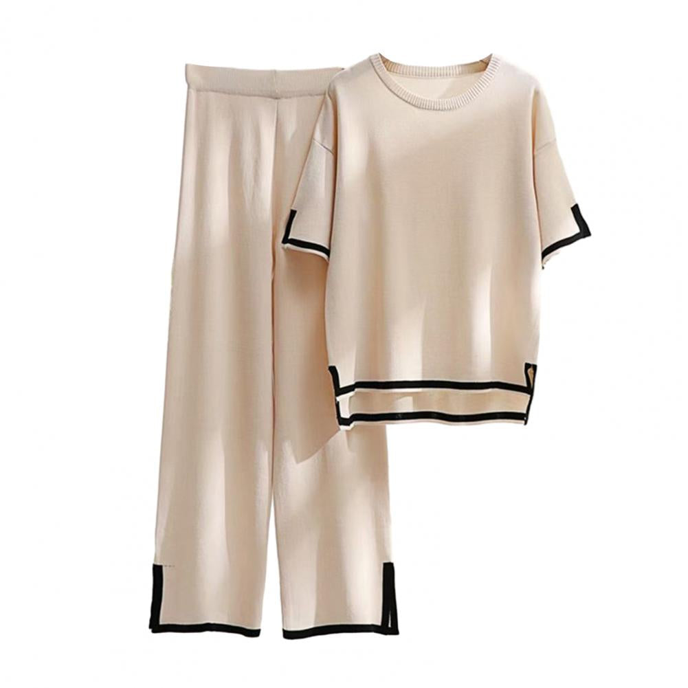 Lily - Elegant Wide Leg Two-Piece Set