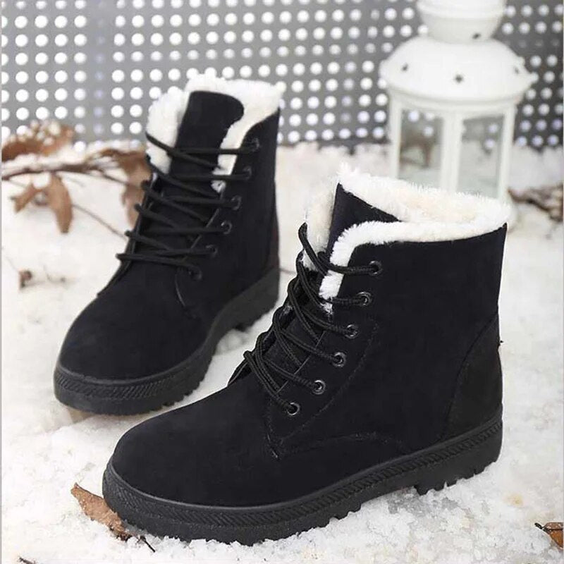 Marina - Lace-Up Winter Boots