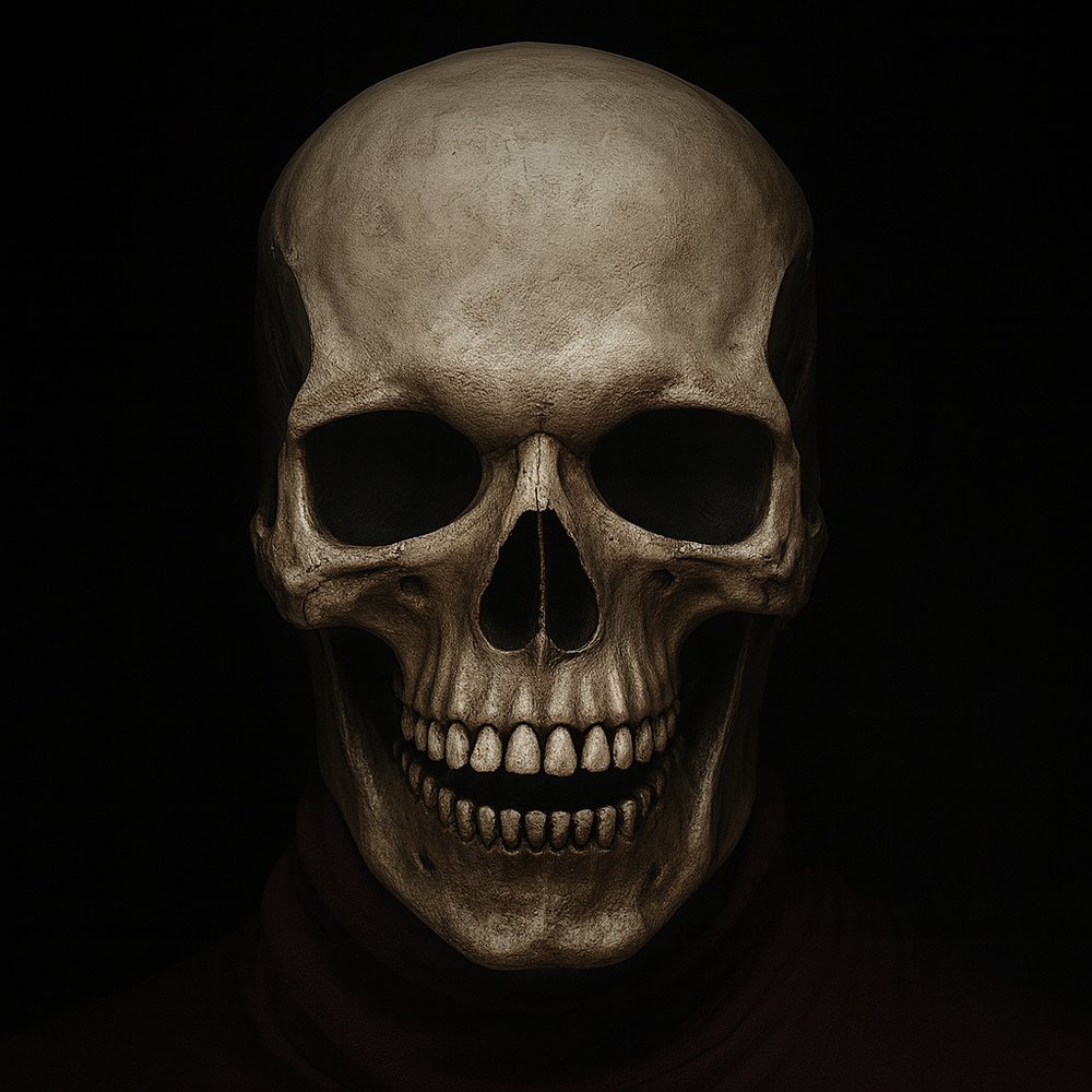 Bone Rain | Realistic Skull Mask with Moving Jaw