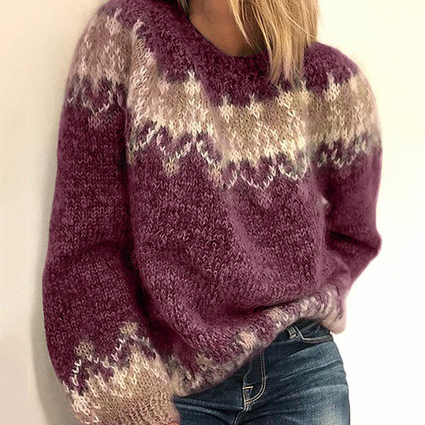 Maya - Knit style sweater