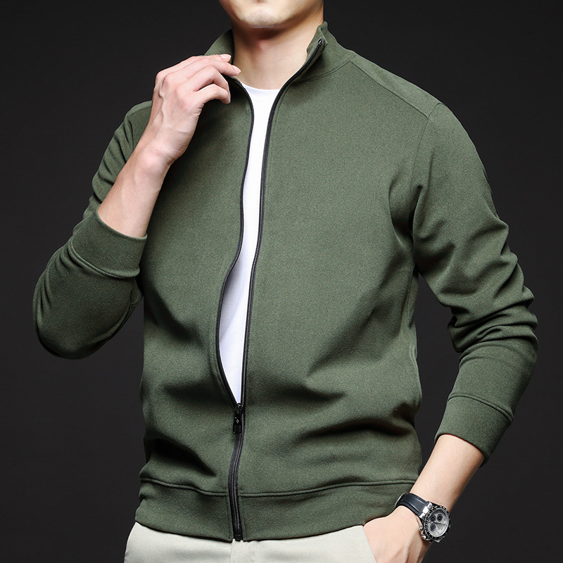 メンズ軽量スタンドカラージャケット