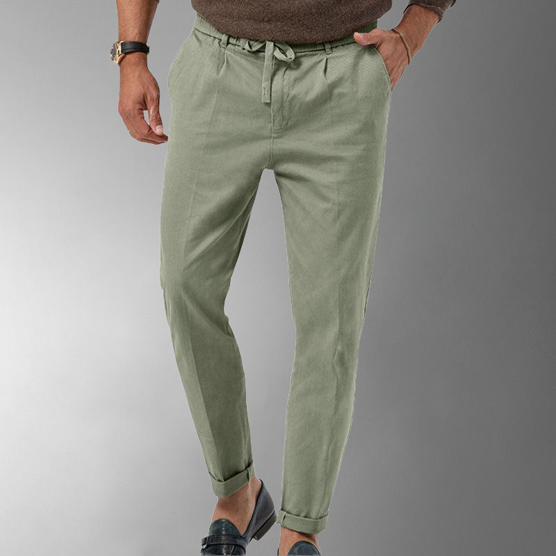 Sverre - Casual pants with adjustable waist