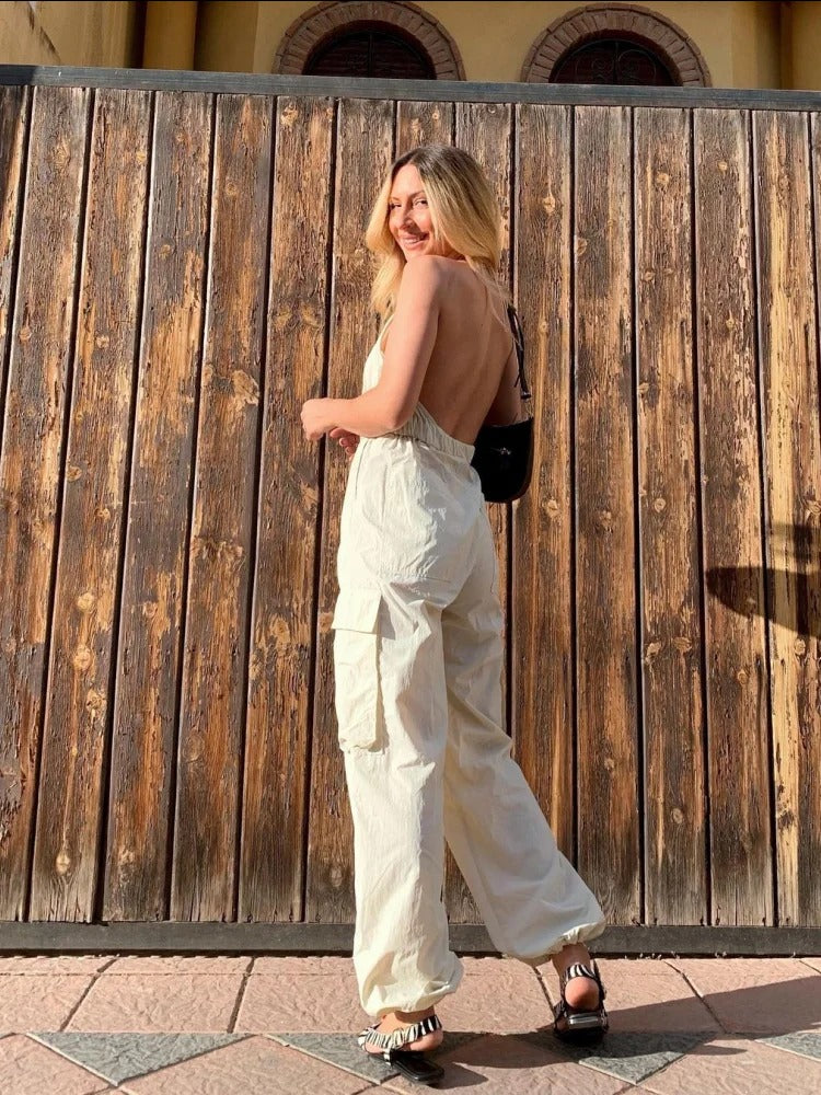 Rosalie - Elegant Sleeveless Jumpsuit