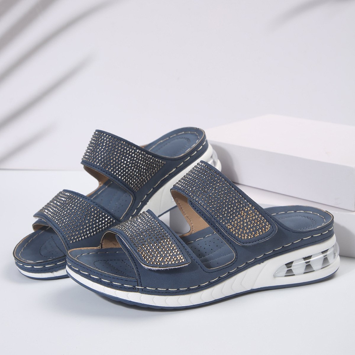 Niana - Air Cushion Wedge Sandals
