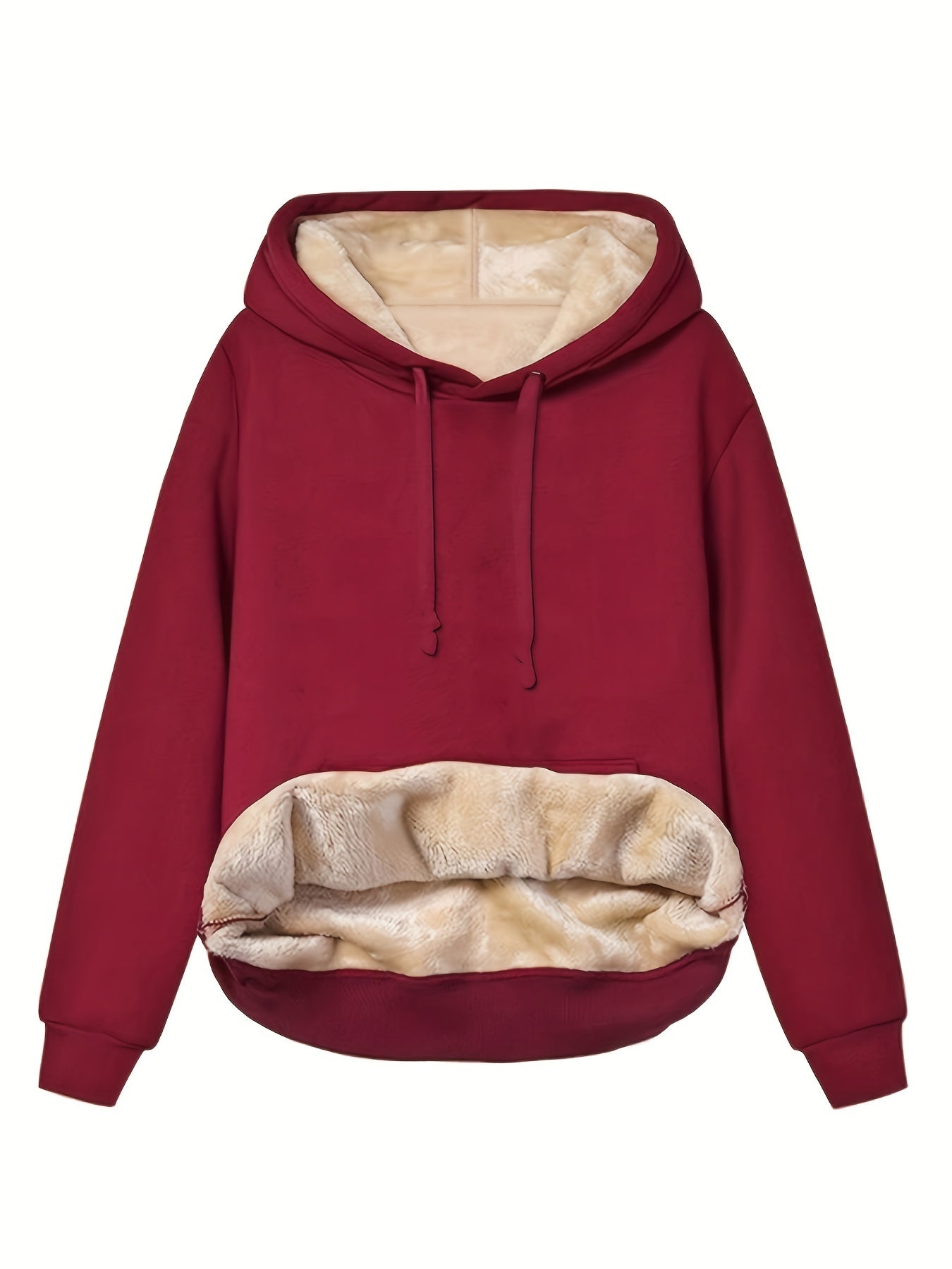 Mia - Stay warm and cozy in winter with this fleece hoodie