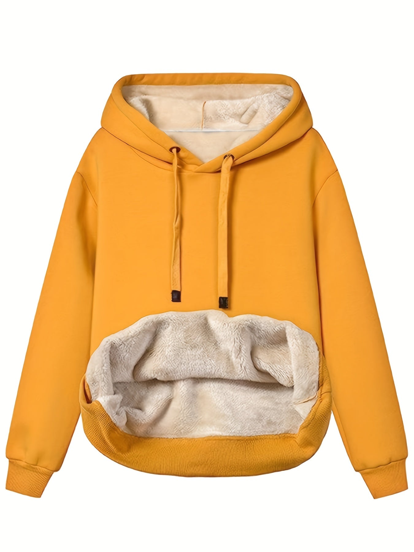 Mia - Stay warm and cozy in winter with this fleece hoodie