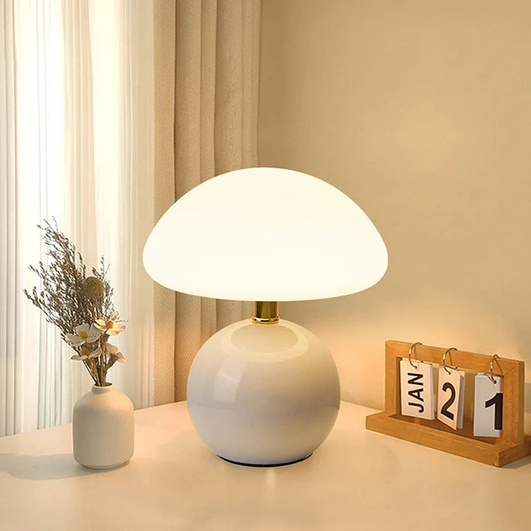 Mushy Glow Multicolored Mushroom Lamp