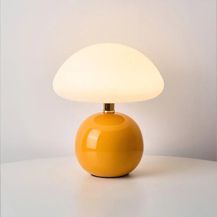 Mushy Glow Multicolored Mushroom Lamp