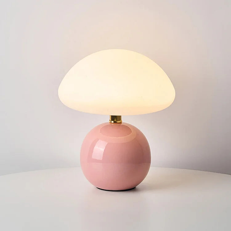 Mushy Glow Multicolored Mushroom Lamp