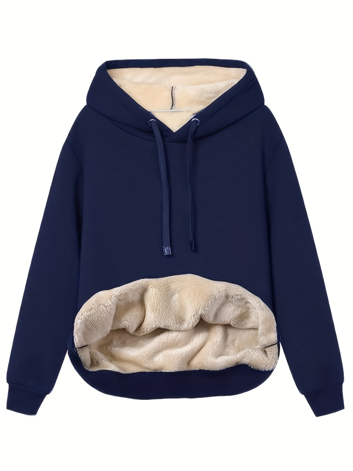 Mia - Stay warm and cozy in winter with this fleece hoodie
