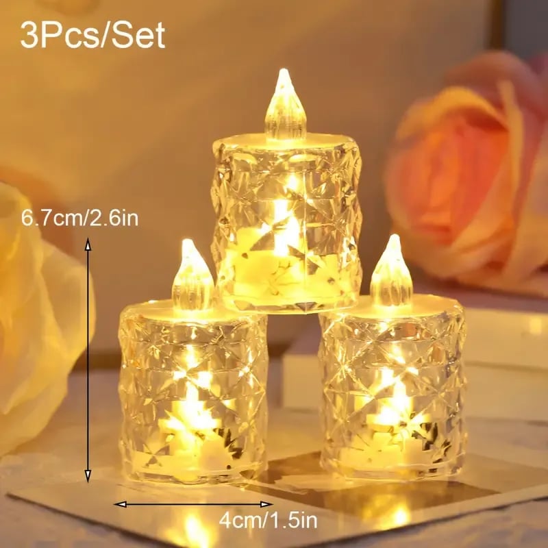 Illusion - Flameless Crystal Candle