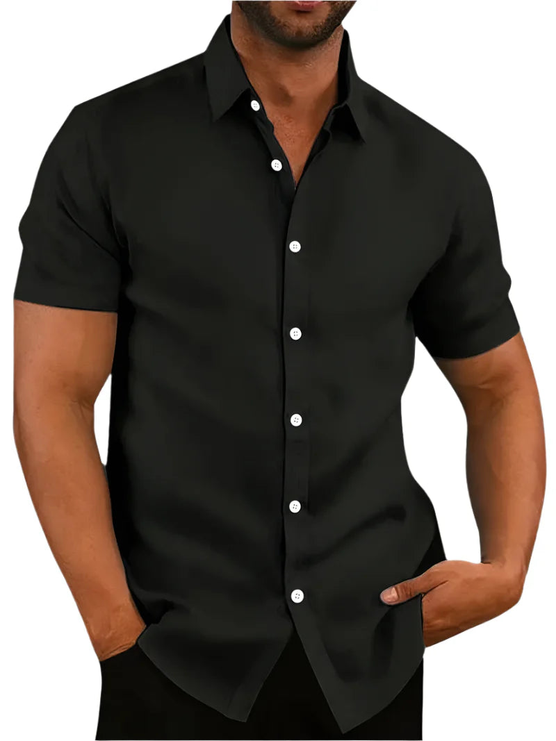 Philip - Short Sleeve Button Down Shirt