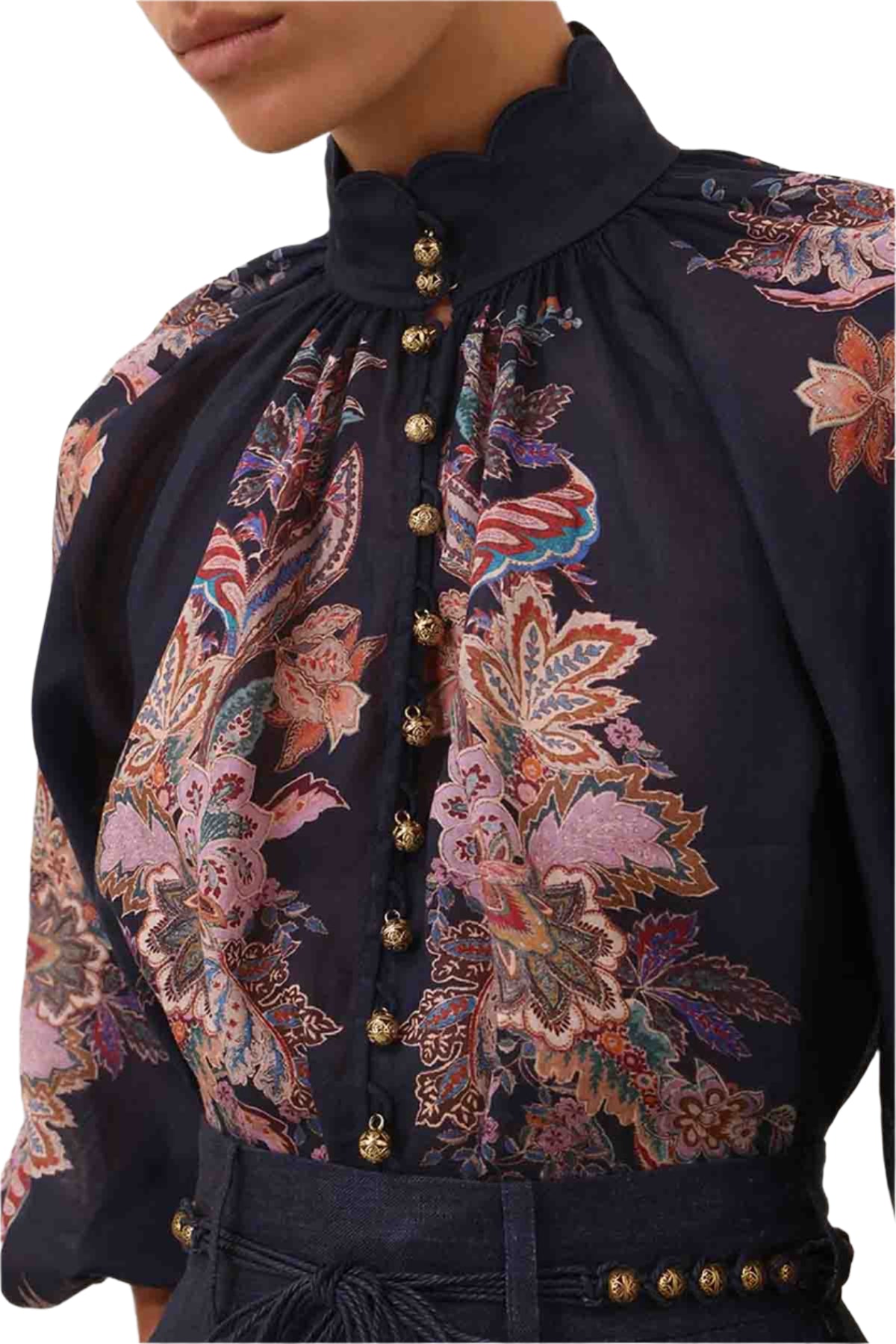 レニー - ブリージーデュオ:ふんわりとしたブラウスとショーツのセット