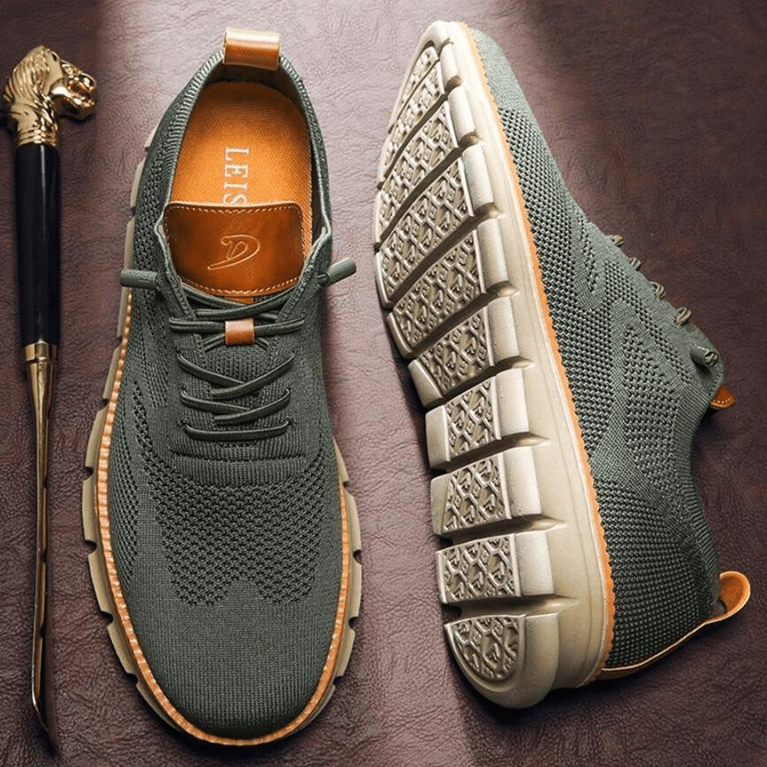 Lightweight, breathable and elegant men's sneakers with anti-slip design