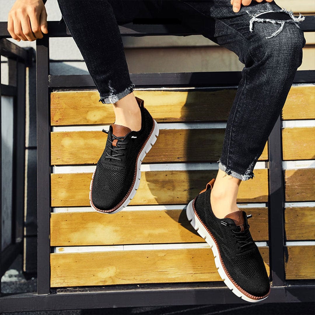 Lightweight, breathable and elegant men's sneakers with anti-slip design