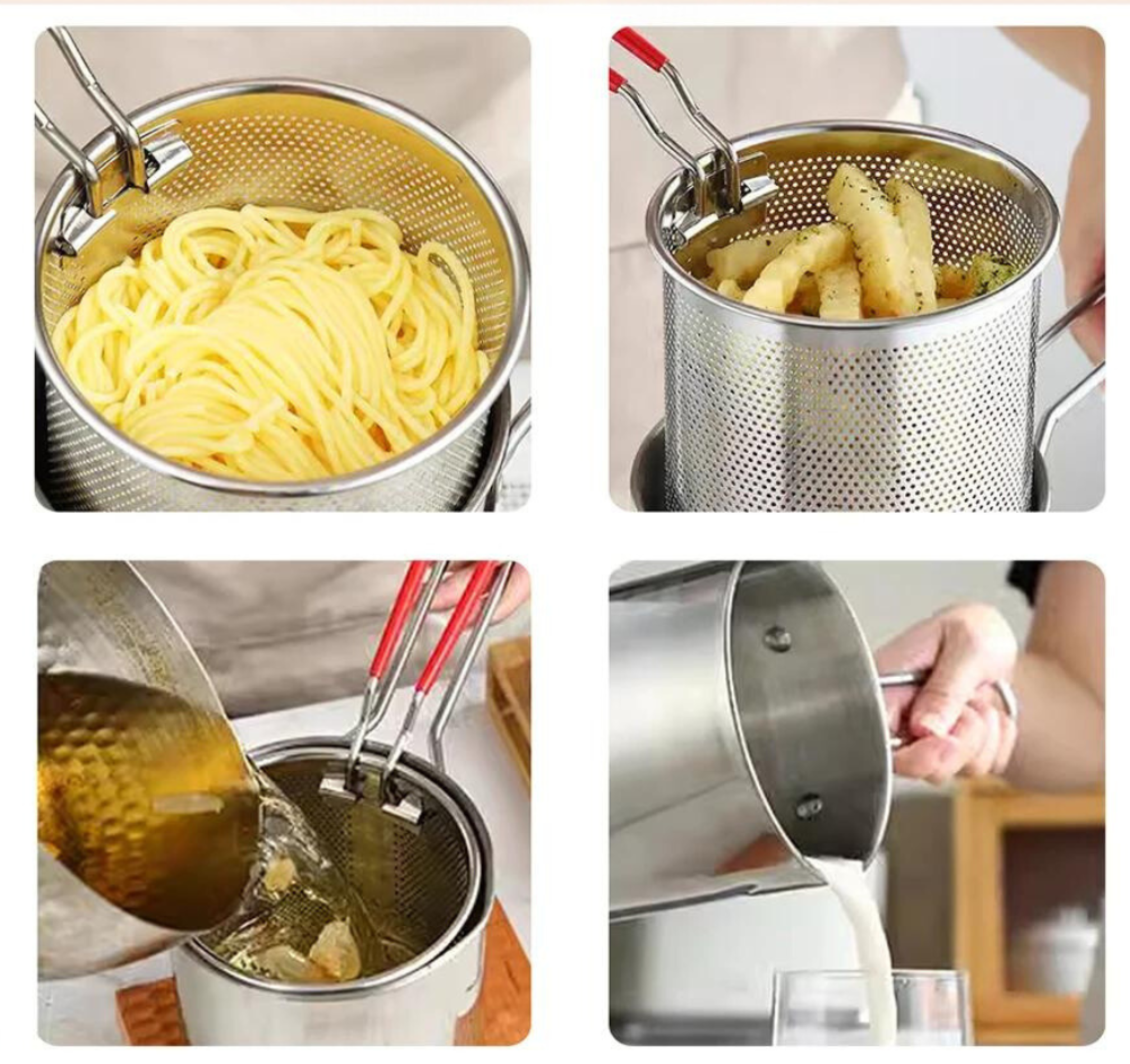 CookPro Compact Oil-Saving Fryer Set