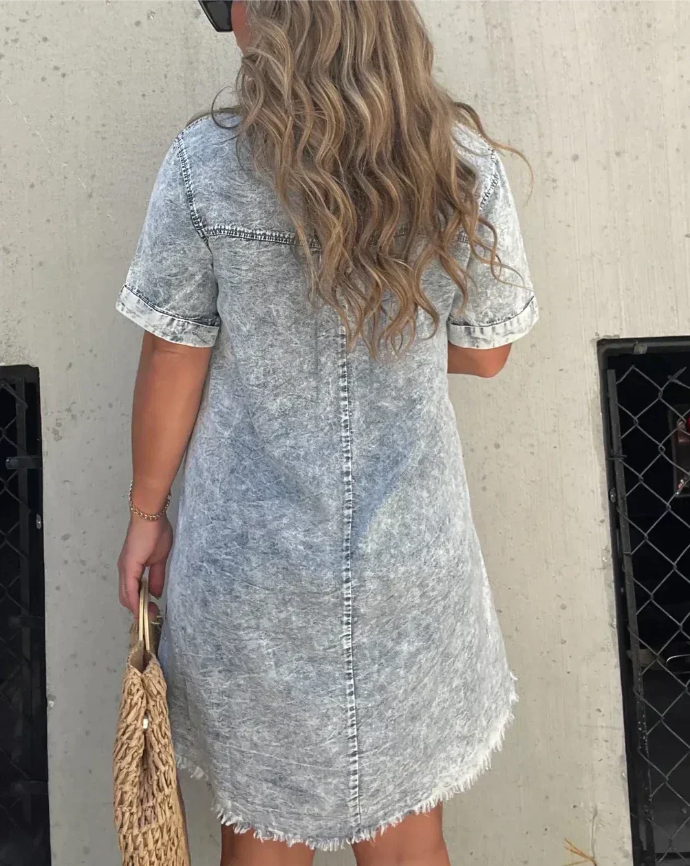 Suzanne – Stylish Denim Dress