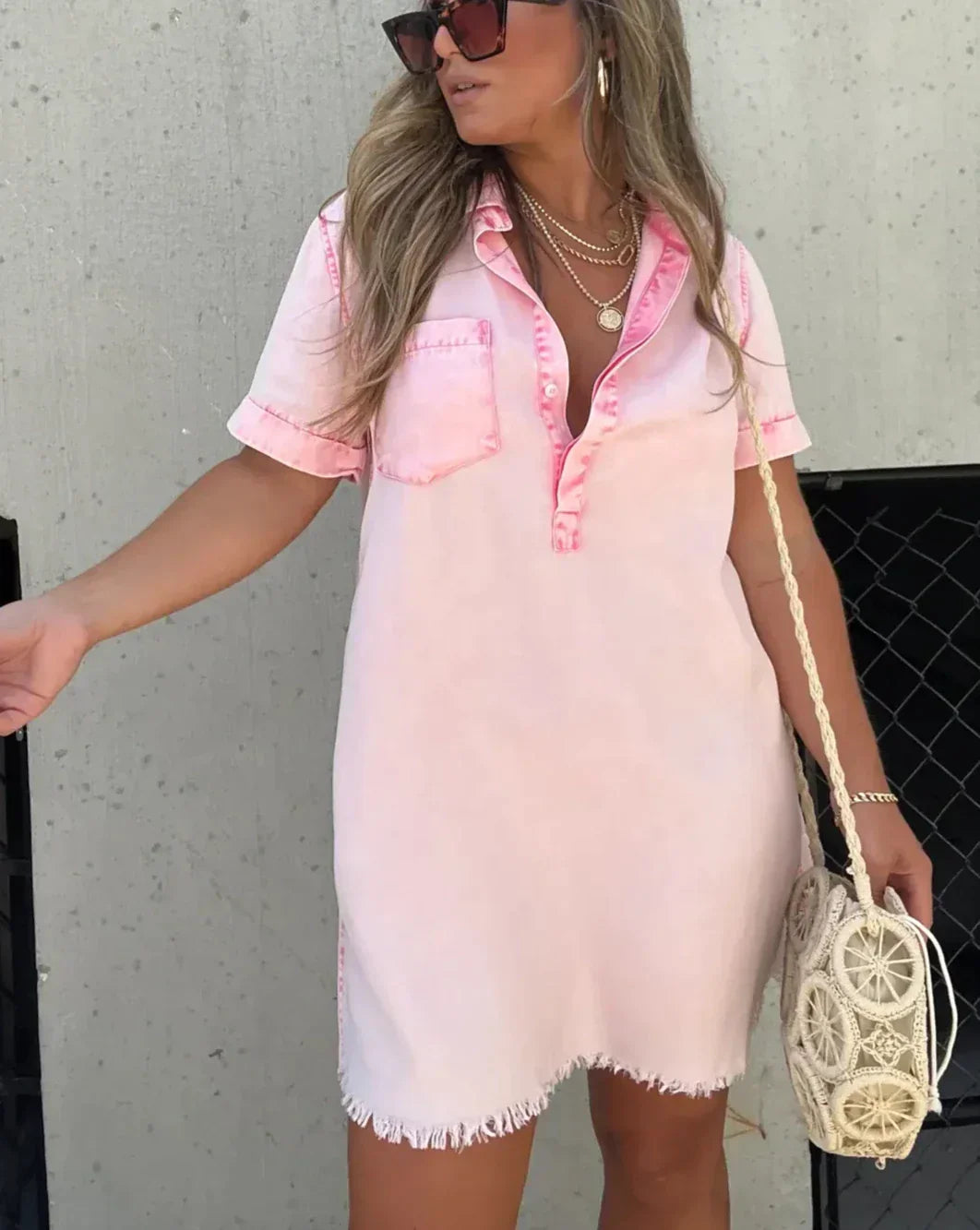 Suzanne – Stylish Denim Dress