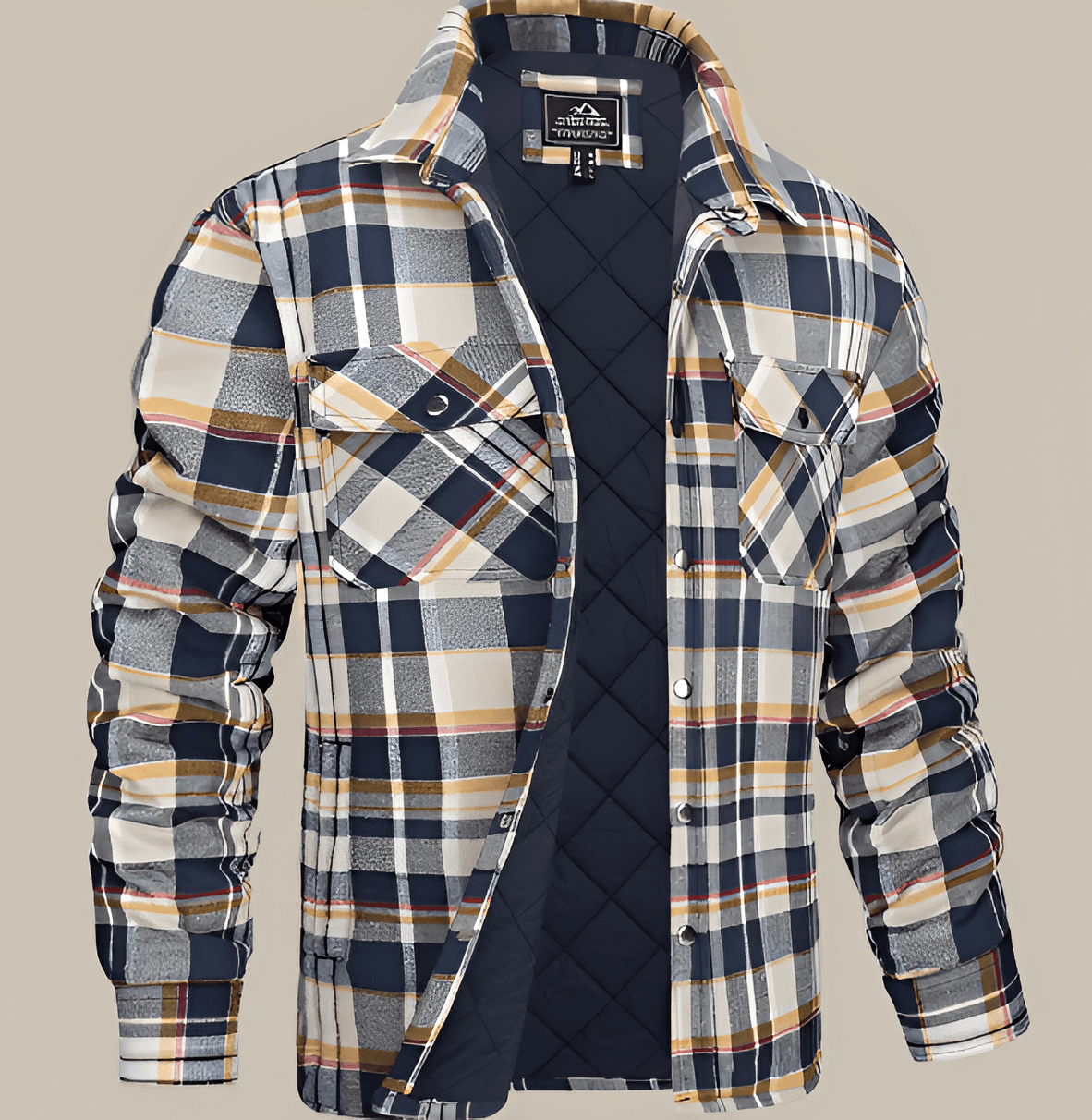 Simon - Stylish Check Jacket (Men's)
