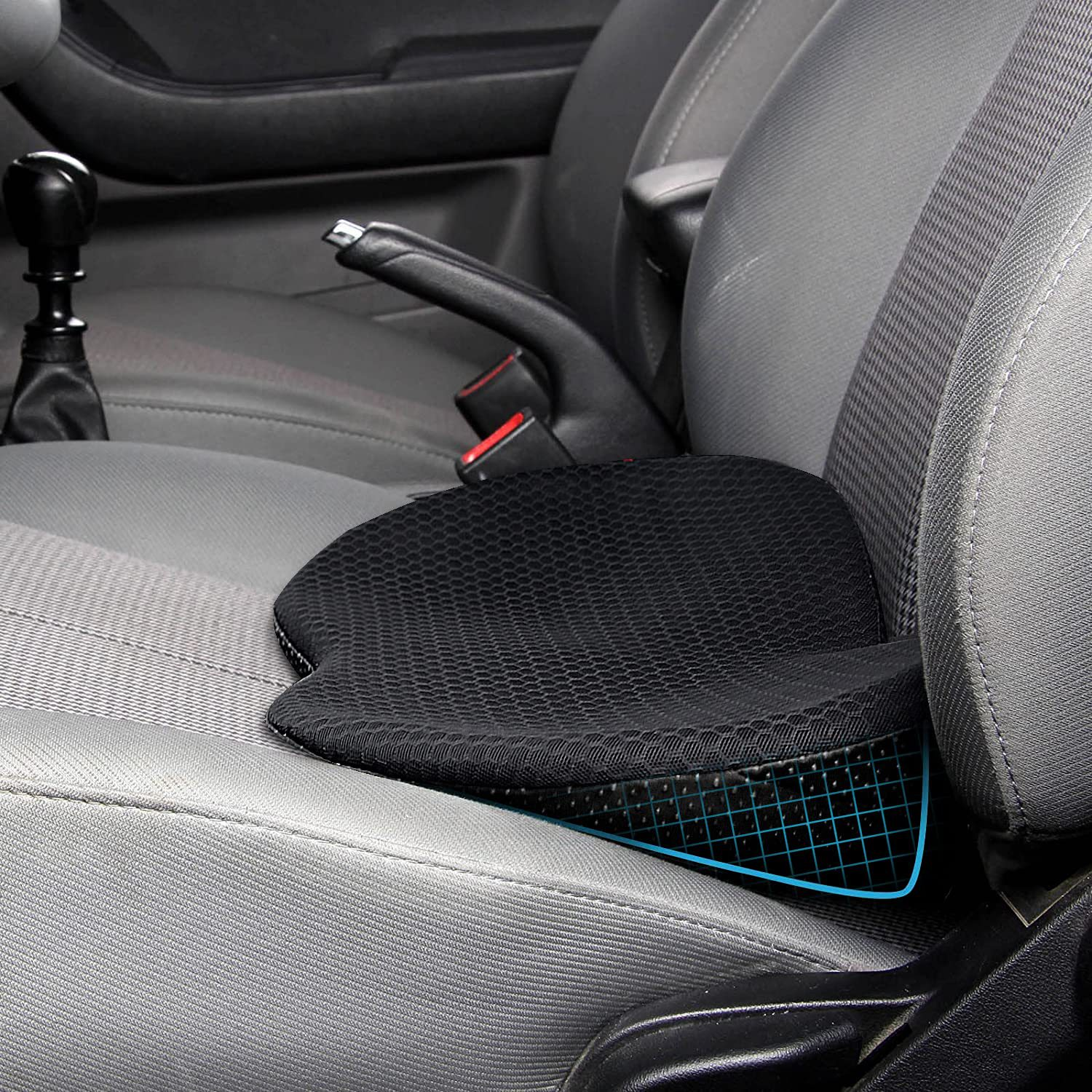 Ortoxa | Memory Foam Car Seat Cushion