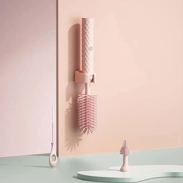 Clean Brush Rotating Electric Bottle Cleaner for Easy Cleaning