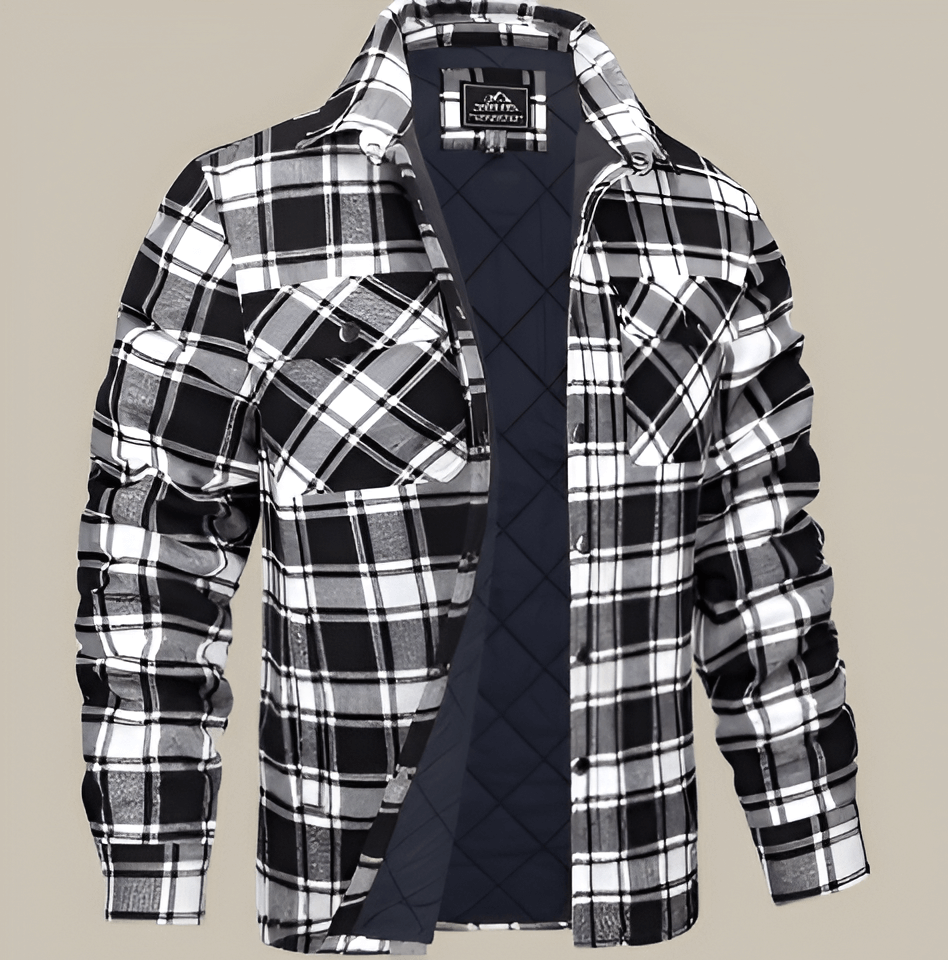 Simon - Stylish Check Jacket (Men's)