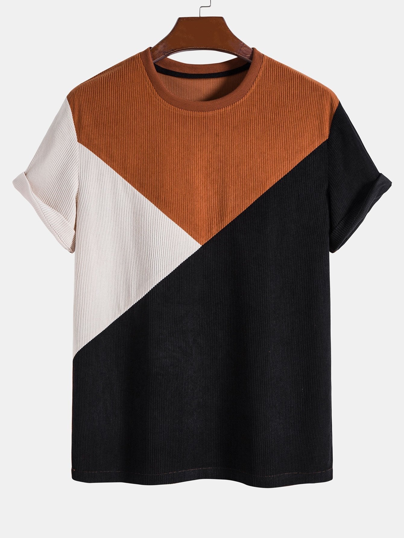 Valdemar - Stylish colorblock t-shirt