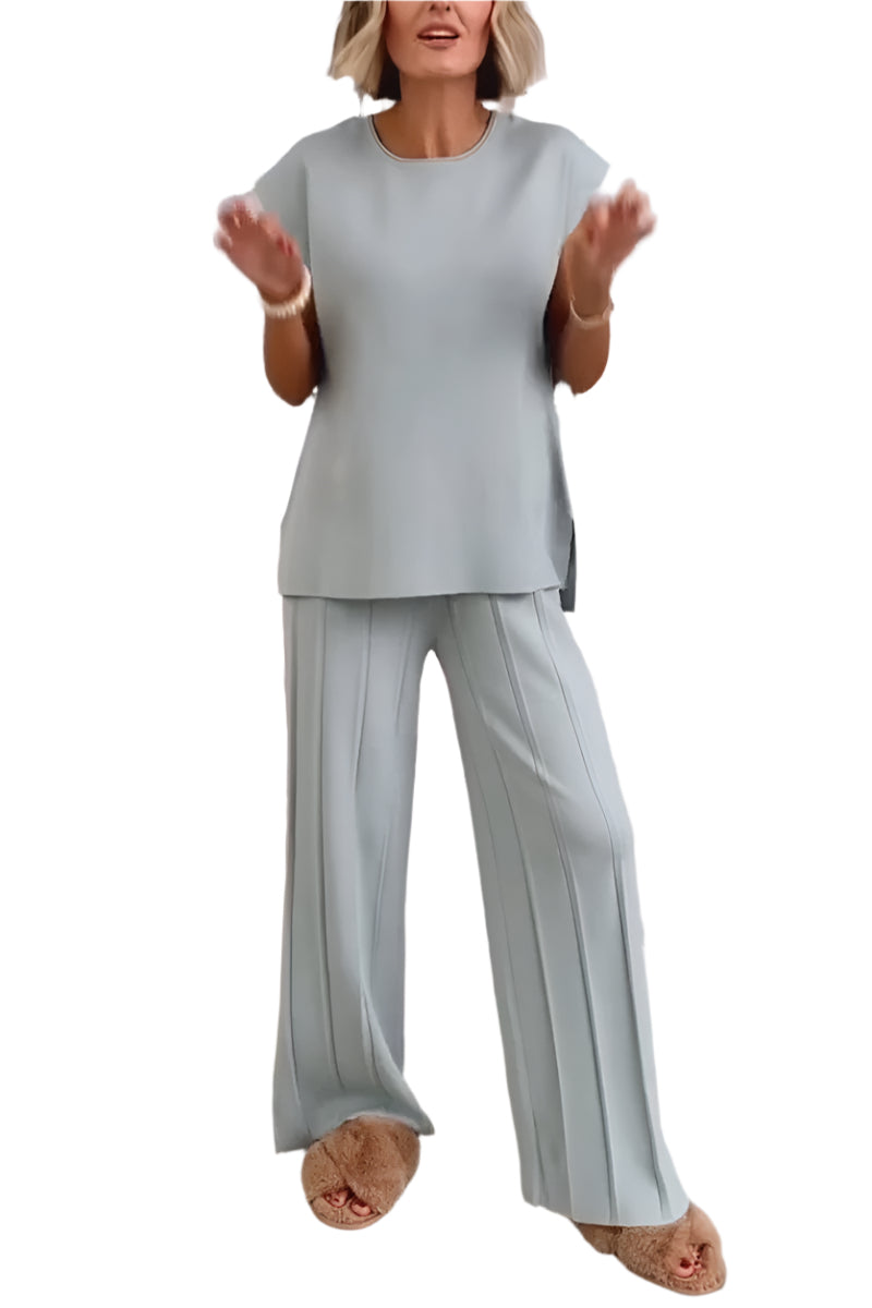 Jessica – pullover and wide leg pants