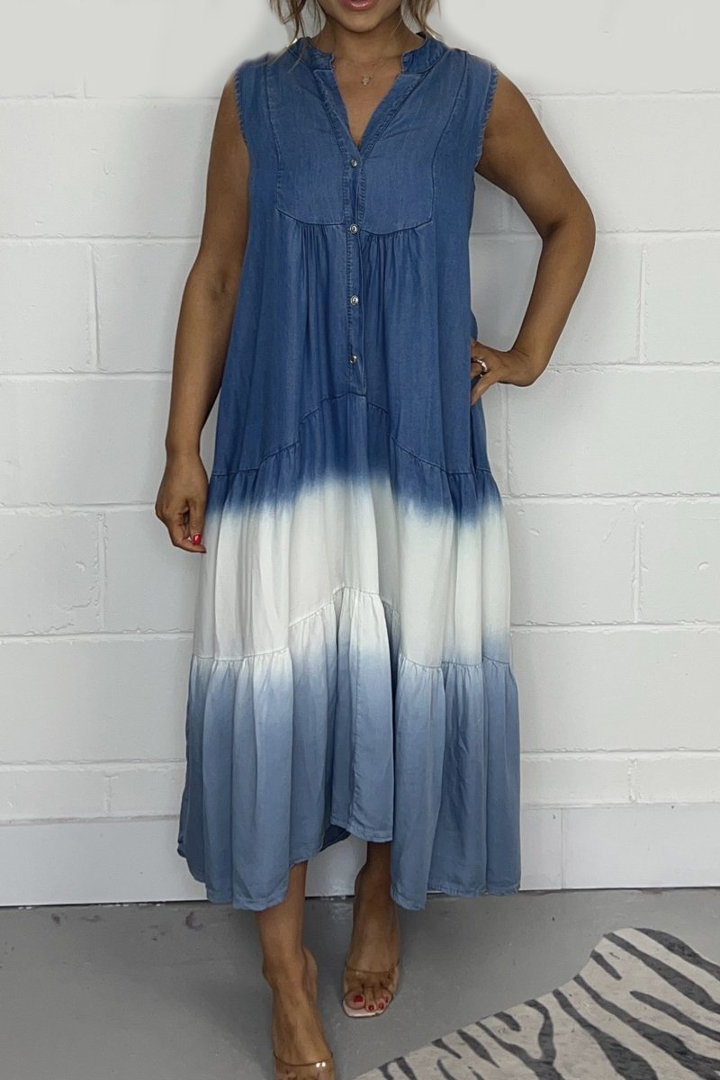 Dorsia - Chic tie-dye dress