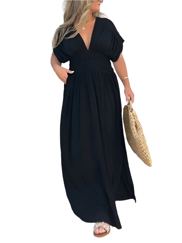 Adela - Smocked Maxi Dress