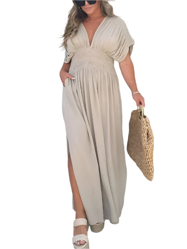 Adela - Smocked Maxi Dress