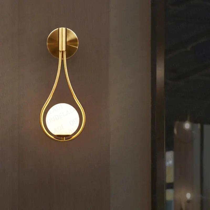 Spherion - Industrial spherical wall lamp