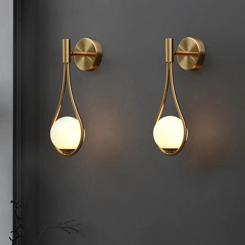 Spherion - Industrial spherical wall lamp