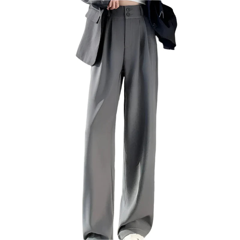 Lizzy - High Waist Wide Leg Pants