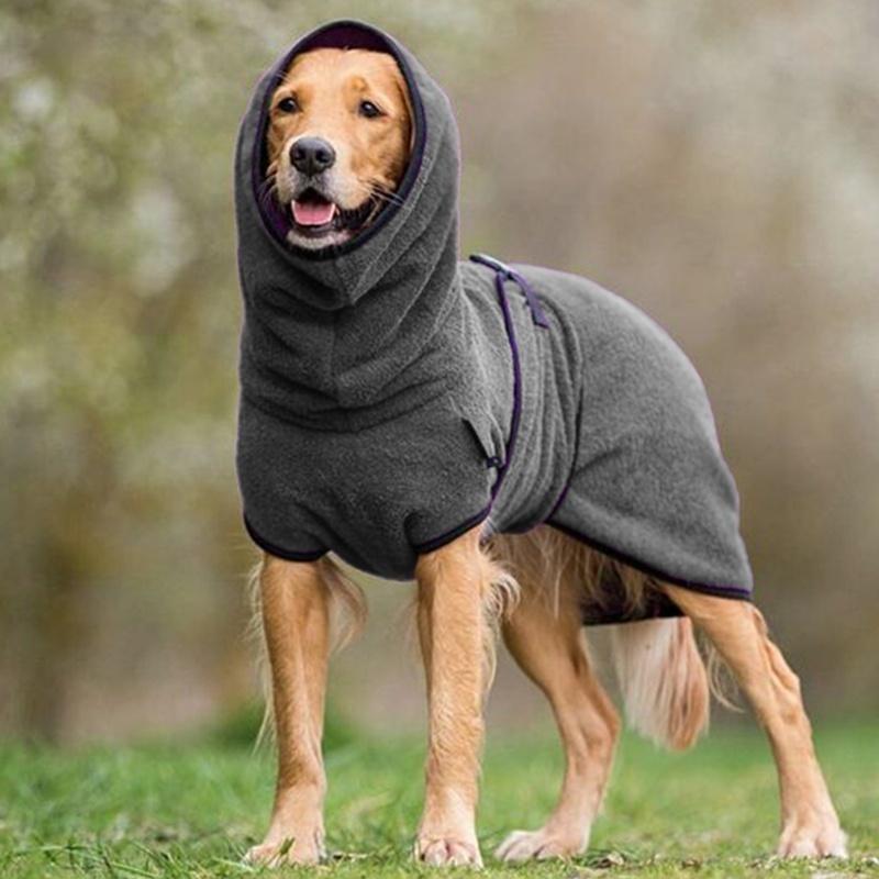 Fluff Dry - Quick-drying, protective, adjustable pet bathrobe