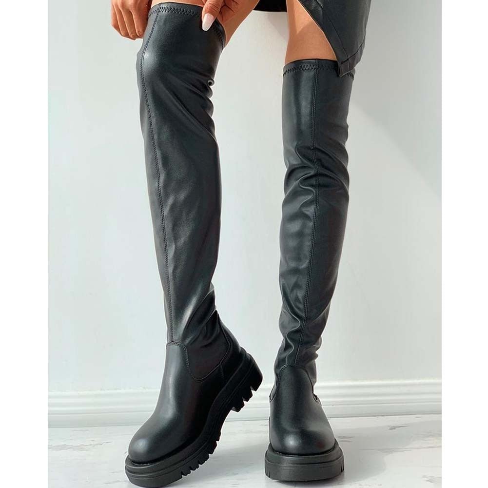 Lizelotte - Over-the-knee leather boots