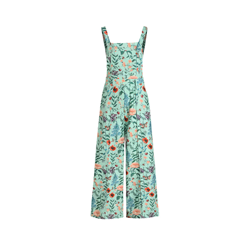 Maya - Floral Wide Leg Jumpsuit