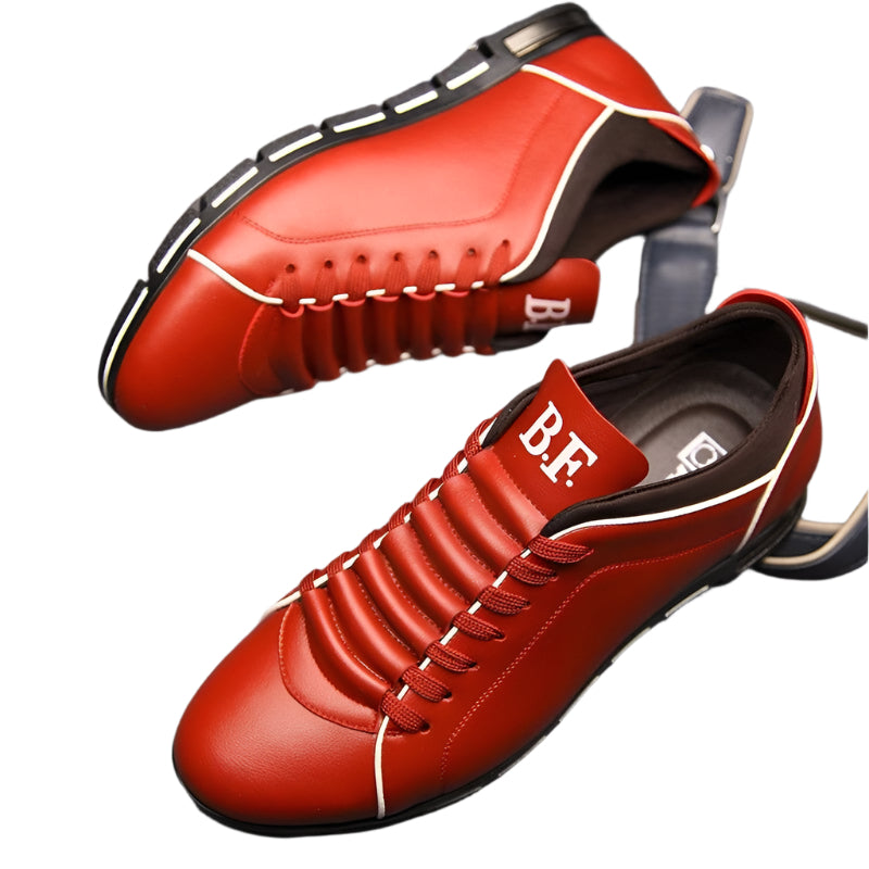 ケン - スタイリッシュなレースアップスニーカー