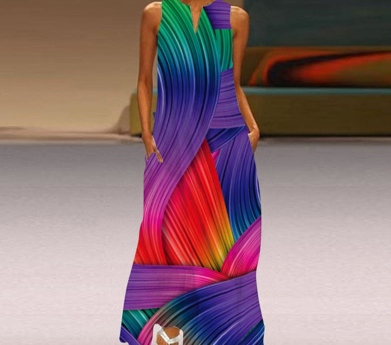 エリザベス - ターコイズブルーのドレス