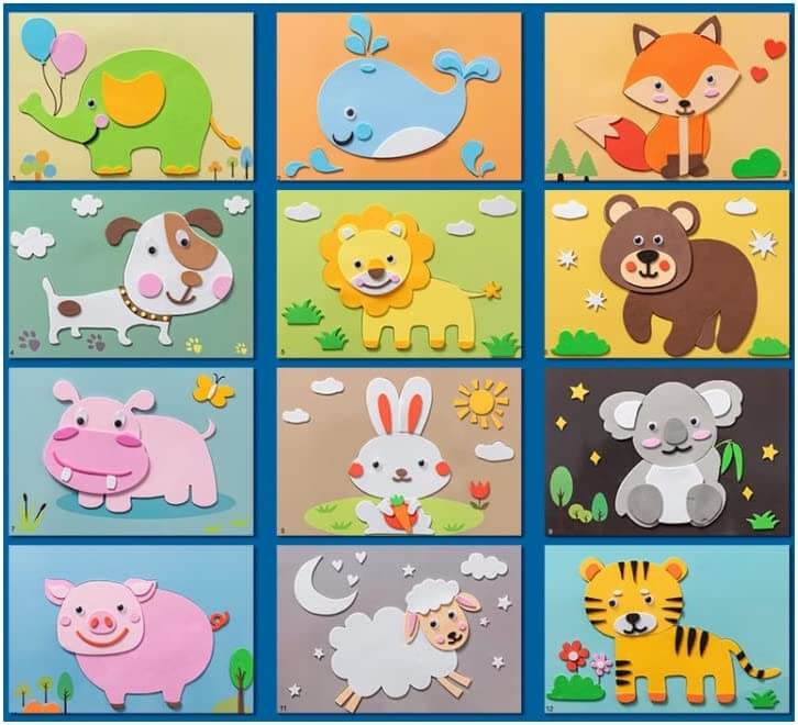 パズルポップ- 子供向け3Dフォームステッカーパズル