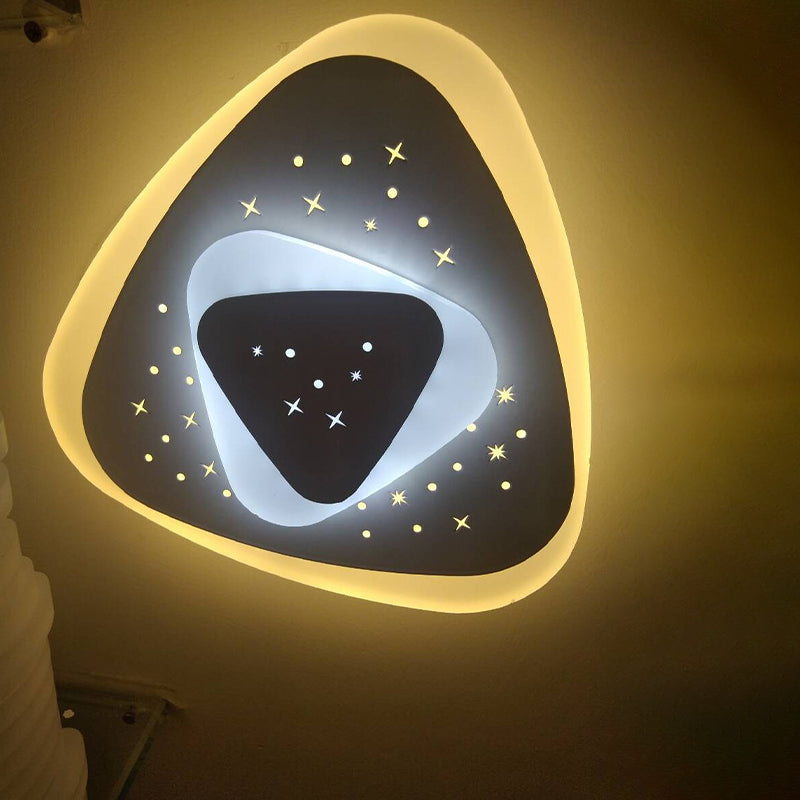 セレスティア – アクリル製 LED スターリー スコンス