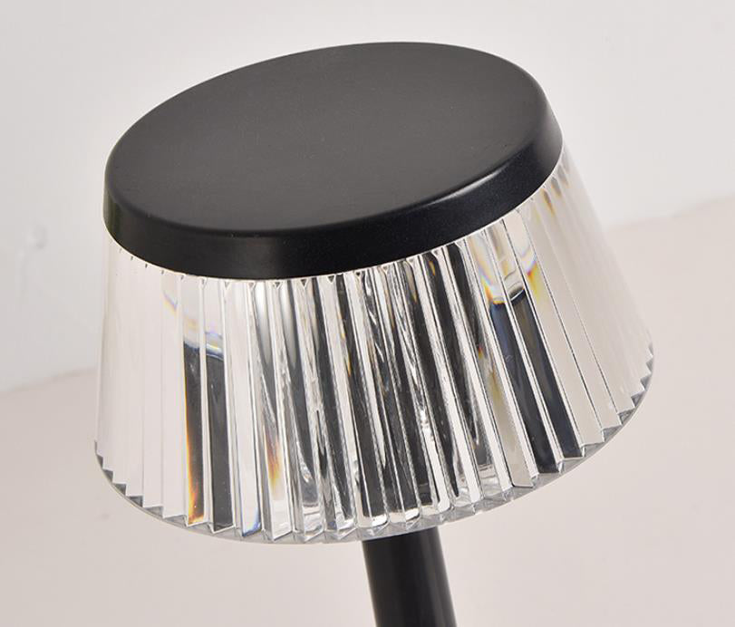 クリスタルマッシュルーム LED テーブルランプ