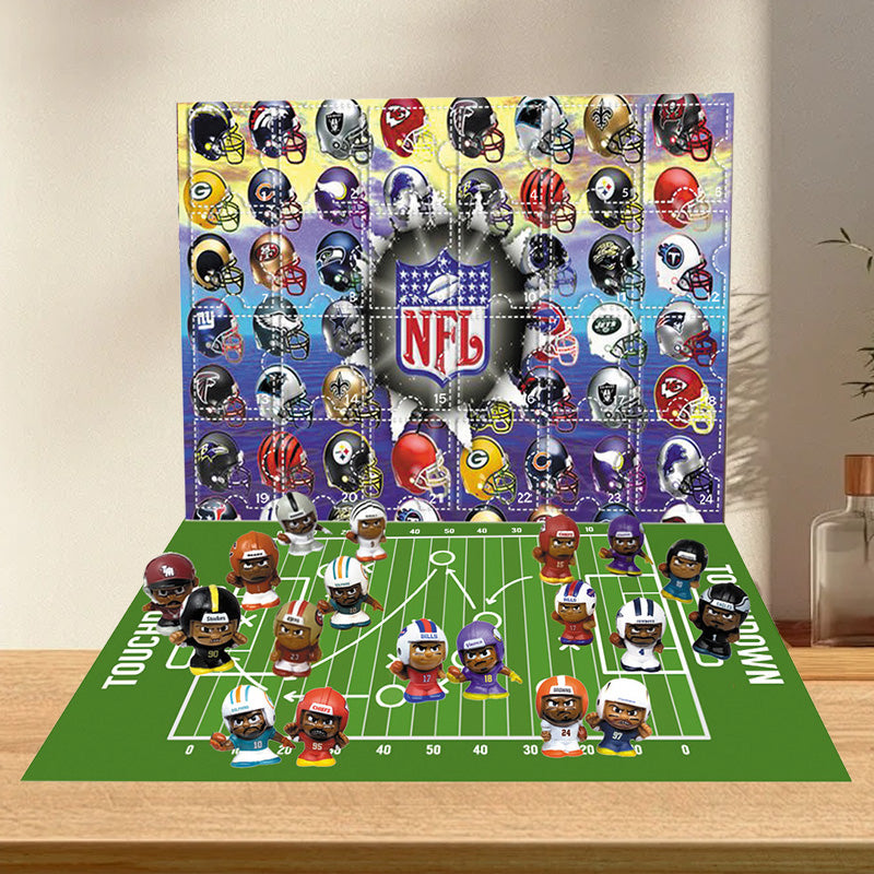 NY NFL アドベントカレンダー - 24 個の小さな扉が付いたもの