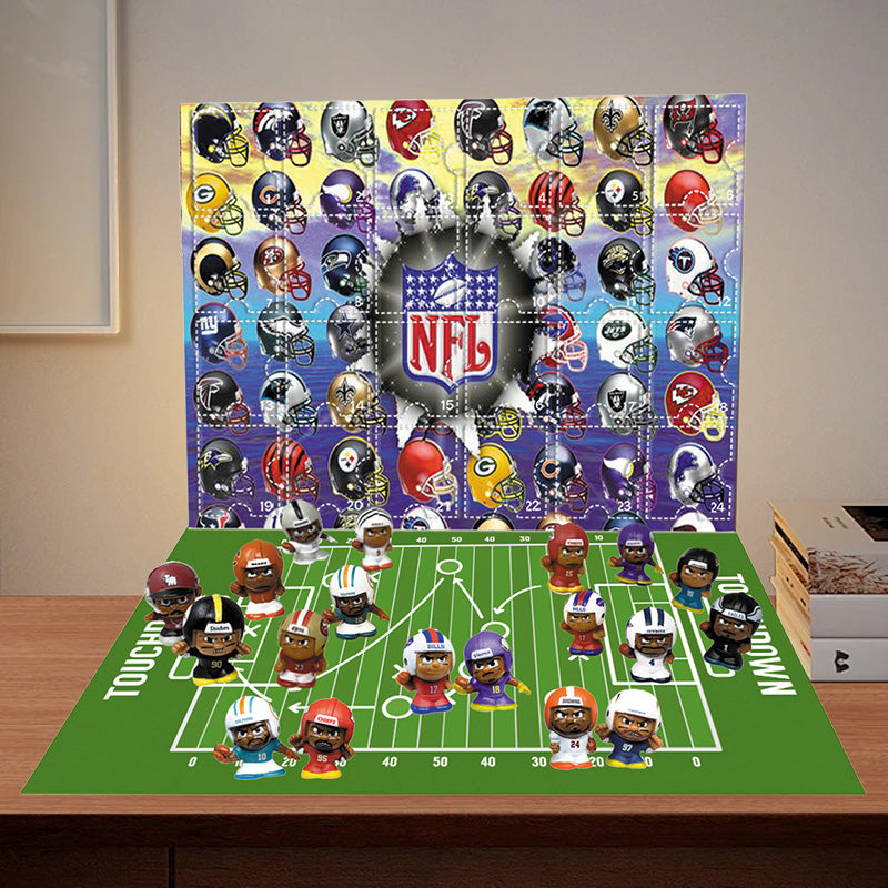 NY NFL アドベントカレンダー - 24 個の小さな扉が付いたもの