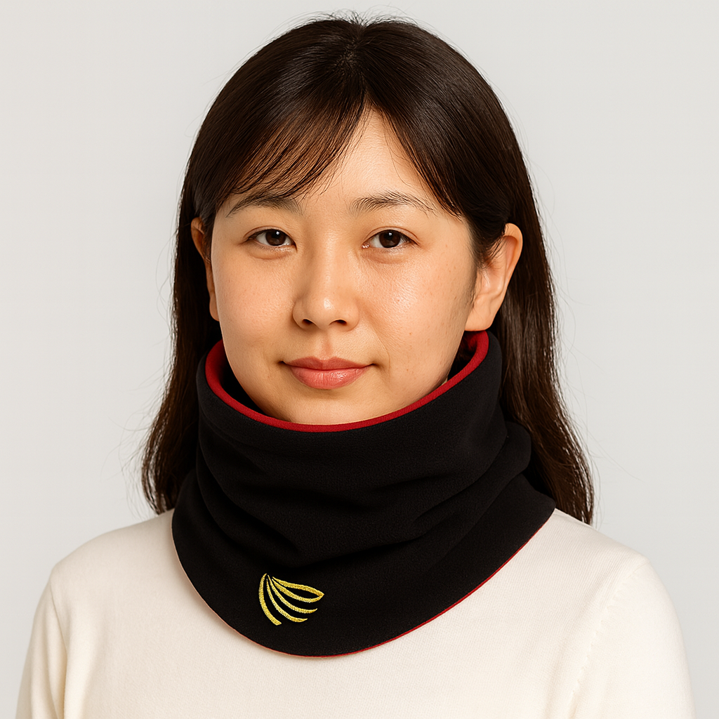 全天候型フリースネックウォーマー - スキーやアウトドアに最適な男女兼用フェイスウォーマー